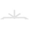 Ekena Millwork Vanguard Architectural Grade PVC Gable Bracket, 84"W x 28"H x 2"D x 4"F, 8/12 Pitch GBP084X28X0204VAN00 - alternate 3